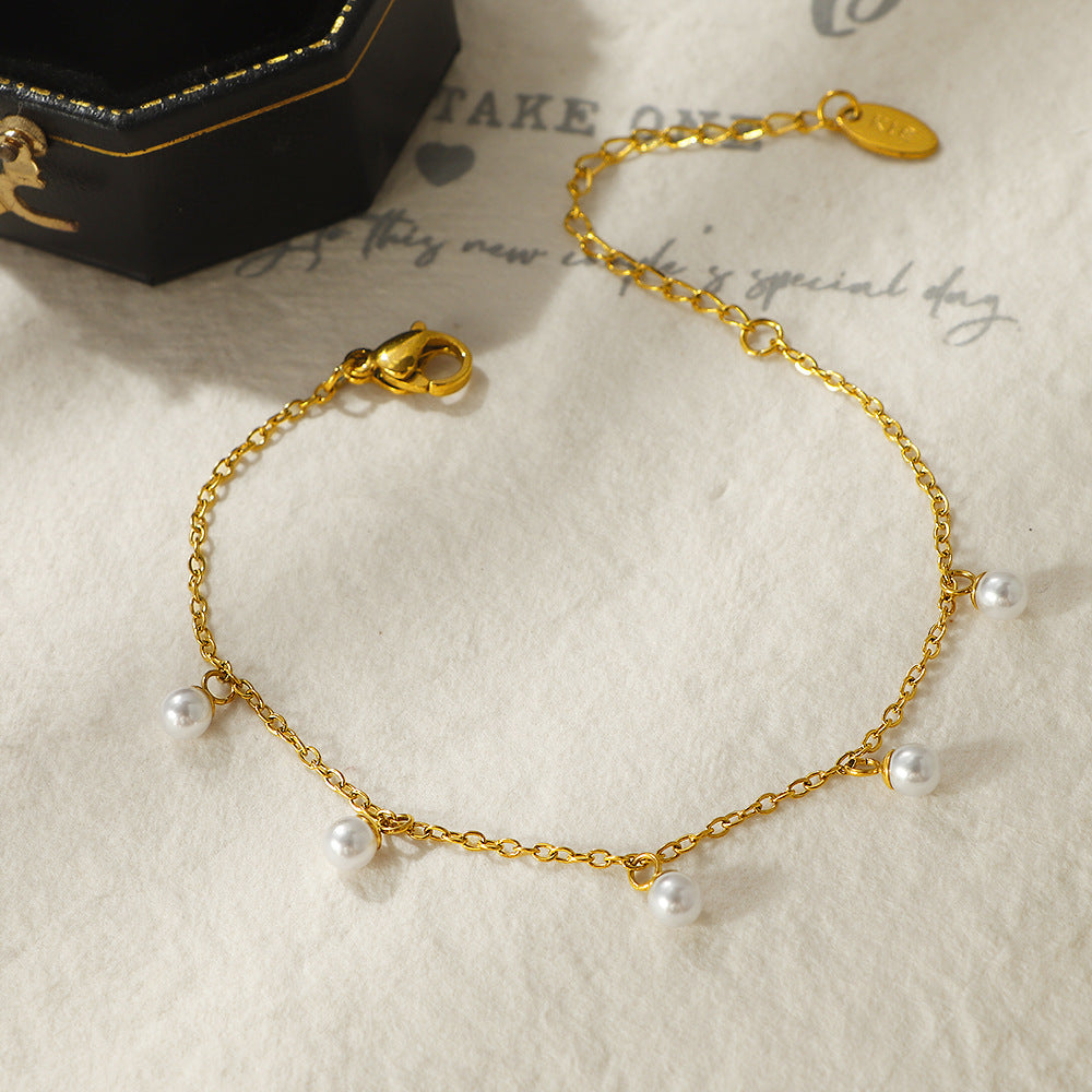 Elegant Pearl Bracelet