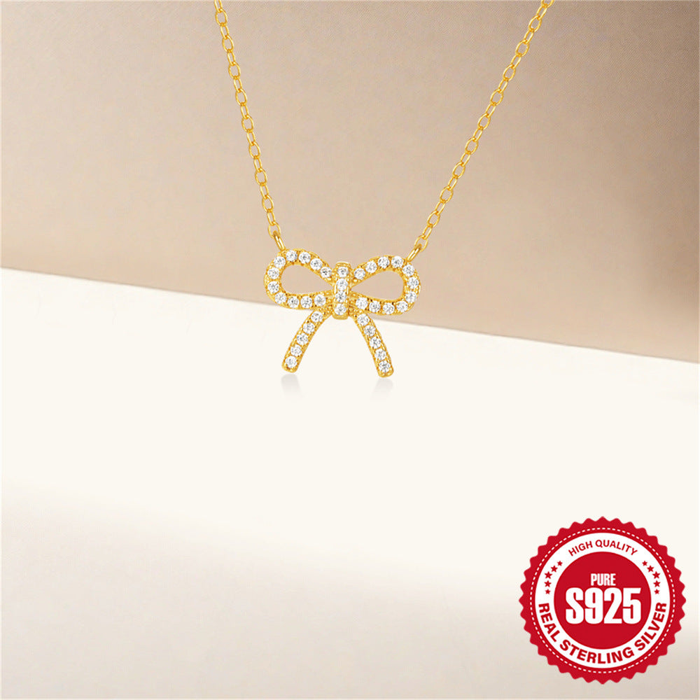 Bow Necklace