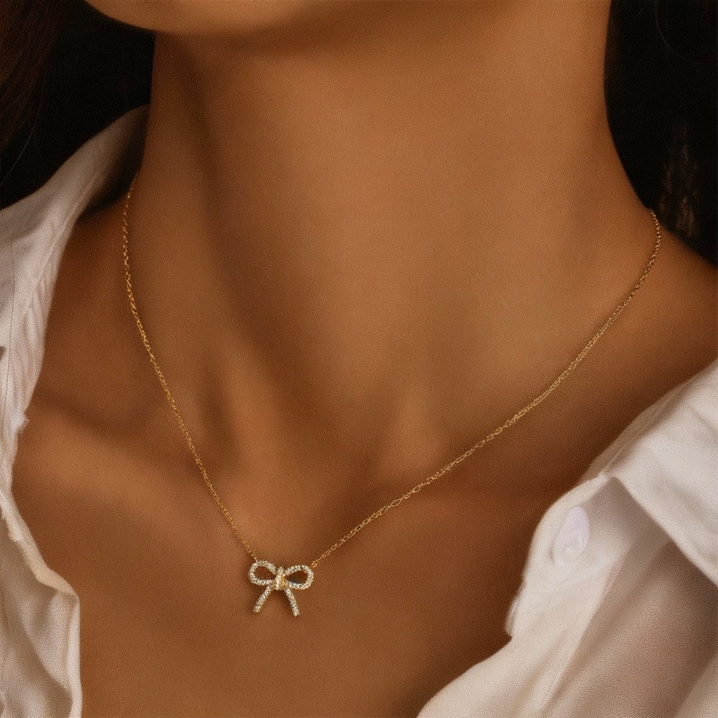 Bow Necklace