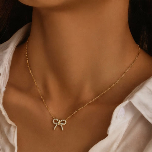 Bow Necklace