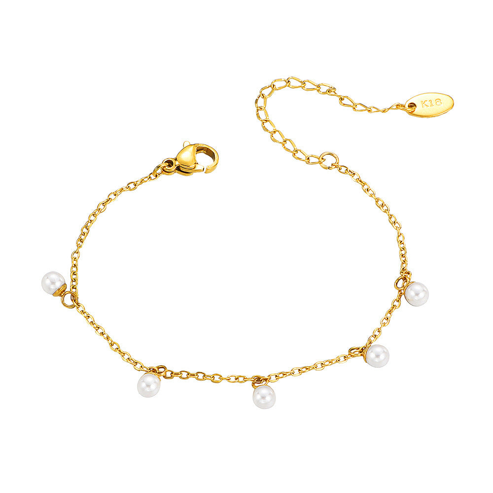 Elegant Pearl Bracelet